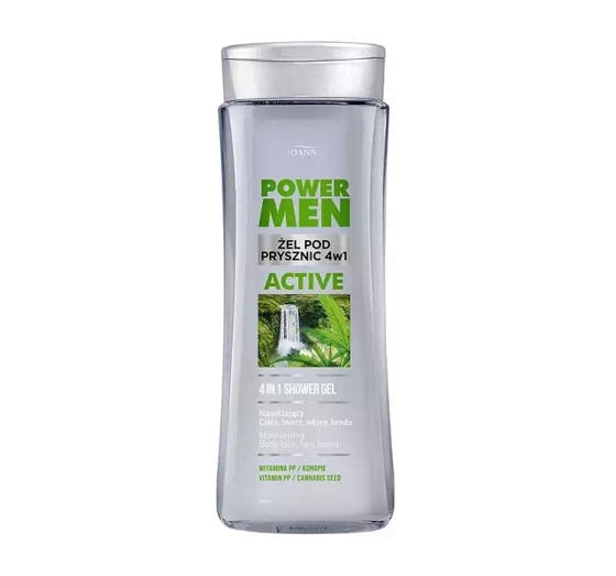 JOANNA POWER MEN 4IN1 DUSCHGEL ACTIVE 300ML