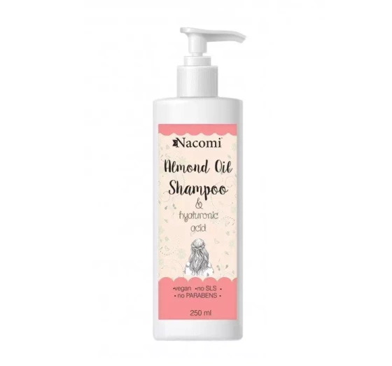 Nacomi Haarshampoo mit Mandelöl 250 ml