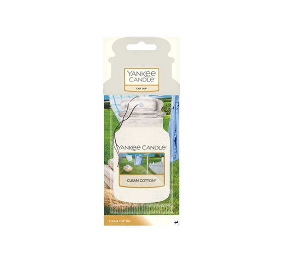 Kliknij na zdjęcie, aby je powiększyć YANKEE CANDLE CAR JAR AUTODUFT CLEAN COTTON