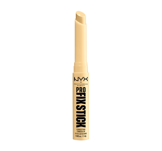 Kliknij na zdjęcie, aby je powiększyć NYX Professional Makeup Pro Fix Stick Concealer-Stick für das Gesicht 0.3 Yellow 1,6 g
