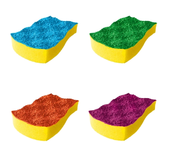 Vileda Pur Active Colors Spülschwämme 4 Stück