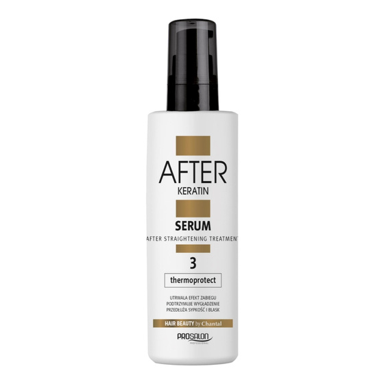 Kliknij na zdjęcie, aby je powiększyć Prosalon Professional After Keratin – leichtes Hitzeschutz-Serum als Spray mit Keratin, 100 ml