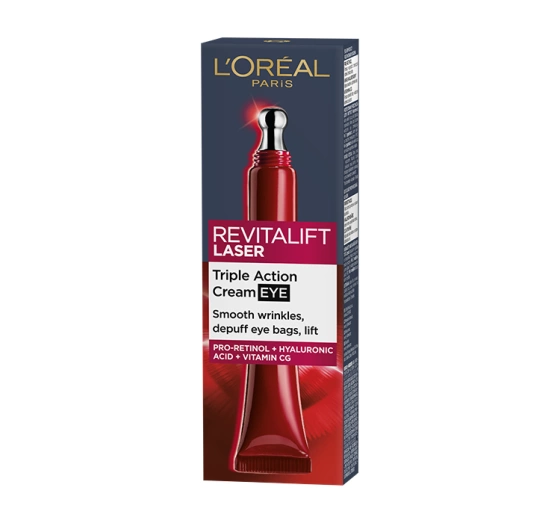Kliknij na zdjęcie, aby je powiększyć LOREAL REVITALIFT LASER X3 AUGENPFLEGE 15 ML
