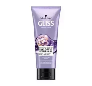GLISS BLOND HAIR MASKE FÜR NATÜRLICHES, GEFÄRBTES UND AUFGEHELLTES  HAAR