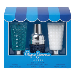 PEPE JEANS FOR HIM EDT SPRAY 30ML + SG 50ML + ASL 50ML SET