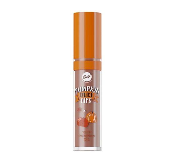 Bell Pumpkin Nude Lips Matter flüssiger Lippenstift mit Kürbiskernöl 01 Spicy Nude 4,3 g
