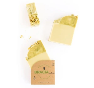 Bracia Mydlarze Jasmin-Seifenstück „Warme Sommernacht“ 120 g