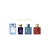 VERSACE MINIATURES MEN'S COLLECTION EDT 3 X 5ML + EDP 5ML SET
