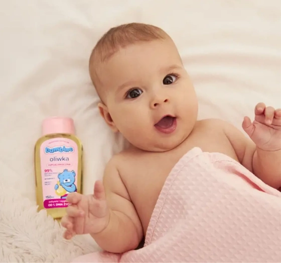 Kliknij na zdjęcie, aby je powiększyć Bambino Olivenöl für Kinder und Säuglinge mit den Vitaminen E und F, 300 ml