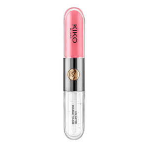   KIKO Milano Unlimited Double Touch Zweiteiliger Flüssiglippenstift 111 Satin Pink Camellia 2x3ml