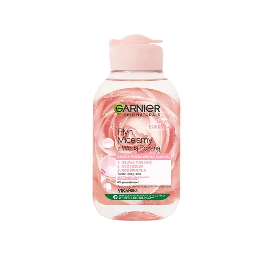 Kliknij na zdjęcie, aby je powiększyć GARNIER SKIN NATURALS MIZELLENWASSER MIT ROSENWASSER 100ML