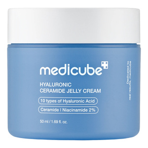 Medicube Hyaluronic Ceramide Jelly Cream – intensiv feuchtigkeitsspendende Gel-Creme für das Gesicht, 50 ml