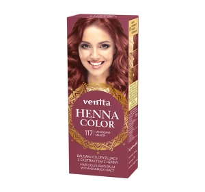 Venita Henna Color Farbpflege mit Henna-Extrakt 117 Mahagoni 75 ml