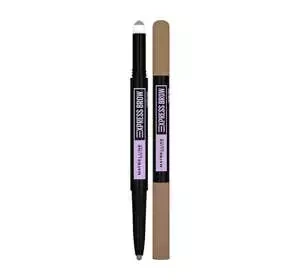MAYBELLINE EXPRESS BROW SATIN DUO DOPPELSEITIGER AUGENBRAUENSTIFT 01 DARK BLONDE