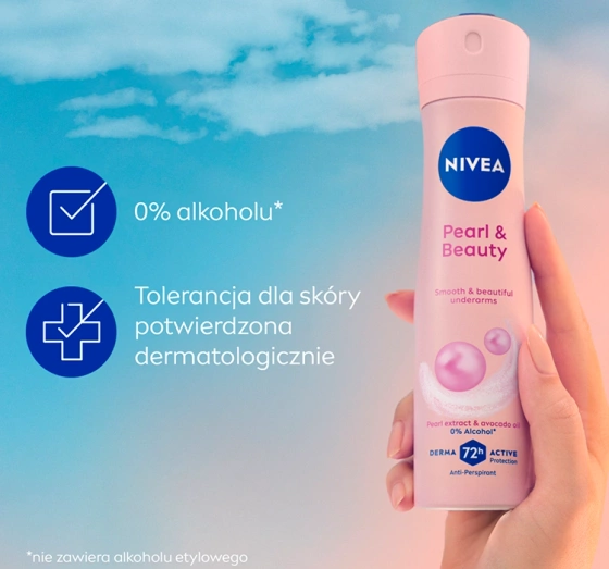 NIVEA Pearl&Beauty; Antitranspirant-Spray für Frauen 150 ml