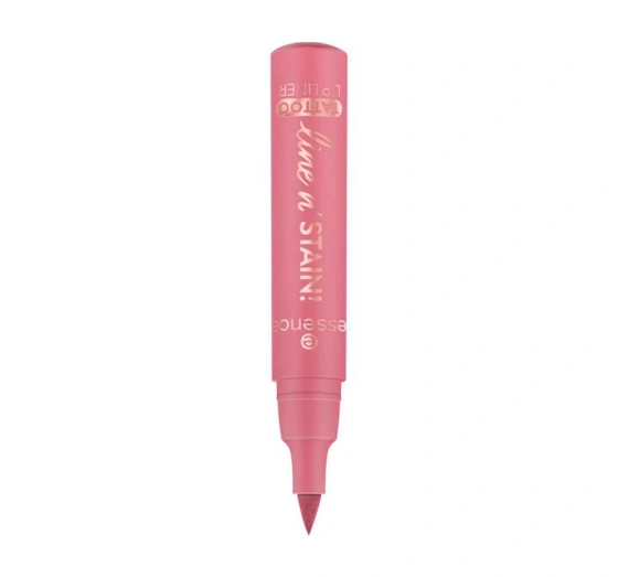 Kliknij na zdjęcie, aby je powiększyć Essence Line N'Stain Tattoo Flüssiger Lippenkonturenstift 01 Everyone's Nude-Pink 2,5 ml