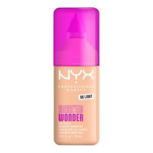 NYX Professional Makeup Make 'Em Wonder Leichte mattierende Foundation 06 Light 30 ml