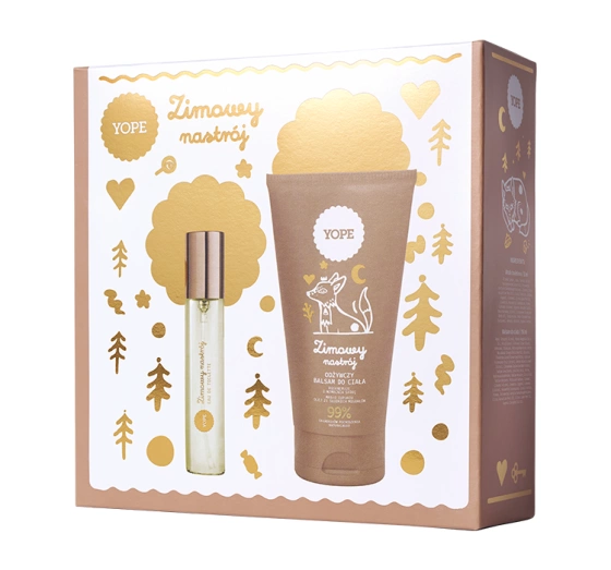 Yope Winterstimmung Geschenkset Eau de Toilette Spray 33 ml + Körperbalsam 150 ml