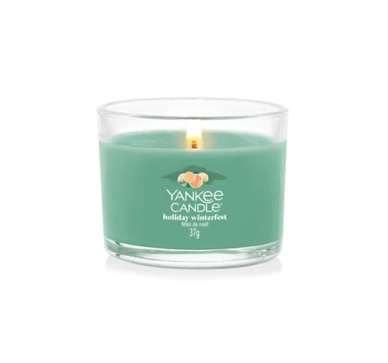 Kliknij na zdjęcie, aby je powiększyć Yankee Candle Signature Apres Ski Mini Duftkerze Holiday Winterfest 37 g