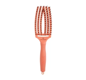 Olivia Garden Fingerbrush Combo Blush Haarbürste Coral