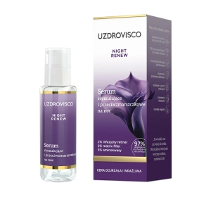 Uzdrovisco Night Renew Stimulierendes und Anti-Falten-Serum für die Nacht 30 ml
