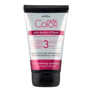 JOANNA ULTRA COLOR FÄRBENDER CONDITIONER FÜR HAARE IN ROSA BLONDTÖNEN 100G