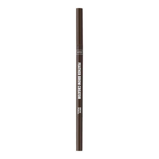 Wibo Feather Brow Creator Augenbrauenstift mit Bürstchen, Dark Brown, 0,1 g