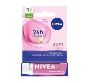 NIVEA Pflegender Lippenstift Soft Rose 4,8 g