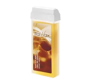 ItalWax – professionelles Enthaarungswachs auf Rolle, Honig, 100 ml