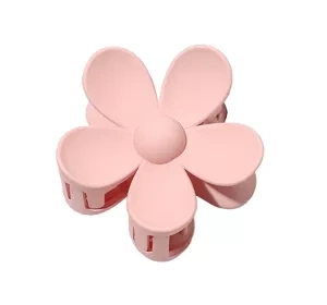 eCarla – dekorative Haarspange in Blumenform SP152R Puderrosa