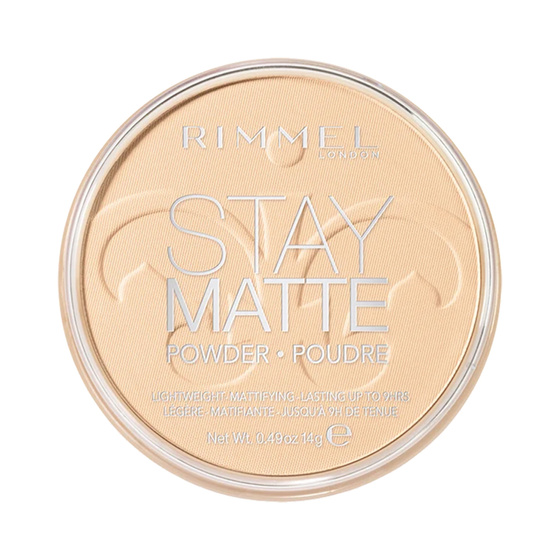 Kliknij na zdjęcie, aby je powiększyć Rimmel Stay Matte Kompaktpuder für ein mattes Hautbild 001 Transparent 14 g