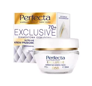 Perfecta Exclusive Nutri-Festigende Anti-Aging Gesichtscreme für Tag und Nacht 70+ 50ml