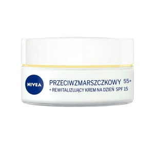 NIVEA 2 PACK ANTI-FALTEN + REVITALISIERENDE TAGES- UND NACHTCREME 55+ 2x50ML