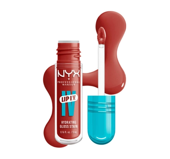 NYX Professional Makeup Lip IV Hydrating Gloss Serum Lip Gloss 12 Burst That Tang! 5 ml