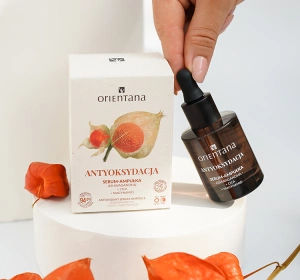 Orientana Ampulle antioxidatives Gesichtsserum Ashwagandha Cica NiacInamid 30ml