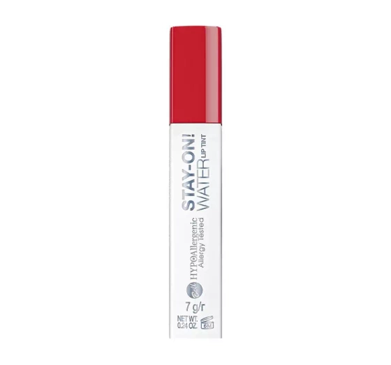 BELL HYPOALLERGENIC STAY-ON WATER LIP TINT LIPPENSTIFT 06 LADY IN RED 7G