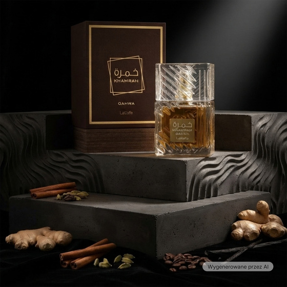 Lattafa Khamrah Qahwa Eau de Parfum Spray 100ml 