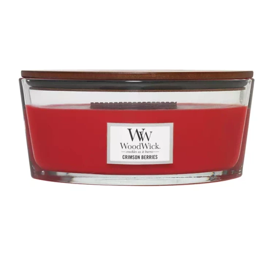 Kliknij na zdjęcie, aby je powiększyć WOODWICK ELLIPSE CANDLE DUFTKERZE CRIMSON BERRIES 453,6G