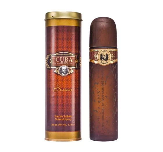 CUBA BROWN EDT SPRAY 100 ML 
