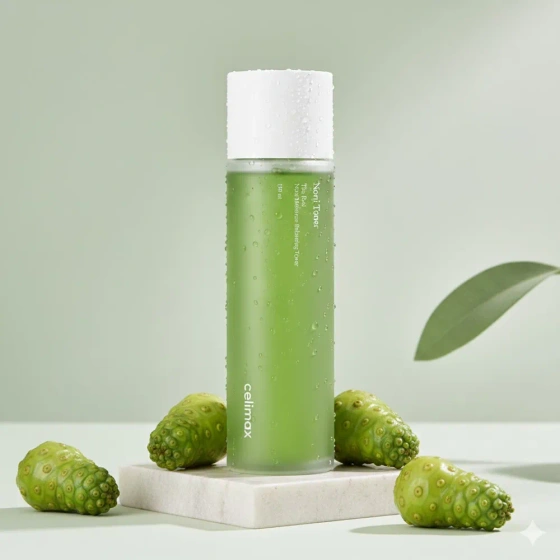 Kliknij na zdjęcie, aby je powiększyć Celimax The Real Noni Moisture Balancing Toner Gesichtstoner mit indischem Maulbeerextrakt 150 ml