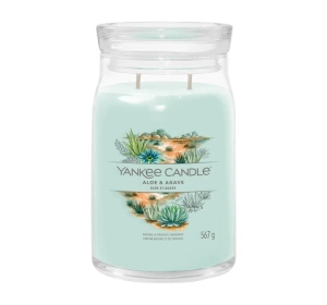 Yankee Candle Signature Große Duftkerze Aloe & Agave 567 g