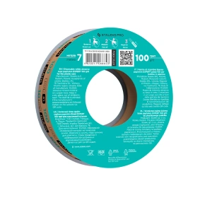 Staleks Pro Weißes Schleifband papmAm Expert 100 grit auf Rolle 7 m