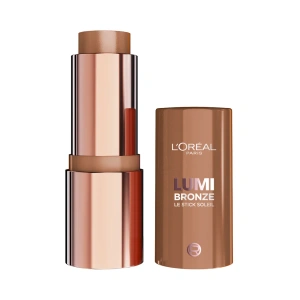 L'Oréal Paris Lumi Bronze Le Stick Soleil – cremig-pudriger Bronzer-Stift für das Gesicht, 110 Toasted Sunlight, 9 g