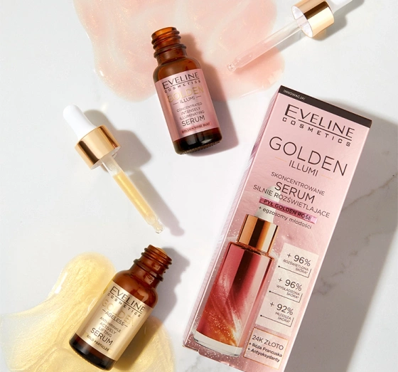 Eveline Golden Illumi Konzentriertes, stark aufhellendes Serum 18 ml