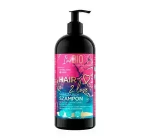 Eveline Cosmetics Hair 2 Love Feuchtigkeitsspendendes Shampoo für trockenes Haar und empfindliche Kopfhaut 400 ml