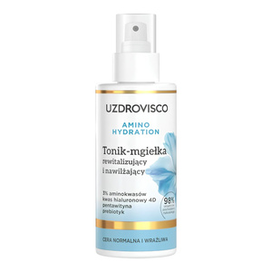 Uzdrovisko Amino Hydration Revitalisierendes und feuchtigkeitsspendendes Gesichtstonic-Spray 150ml