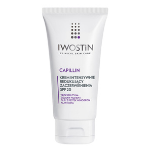 Iwostin Capillin Creme zur intensiven Linderung von Rötungen LSF 20, 50 ml