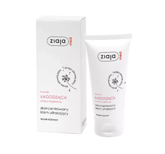 Kliknij na zdjęcie, aby je powiększyć ZIAJA MED AKNE ULTRALINDERNDE CREME NACHT 50 ML