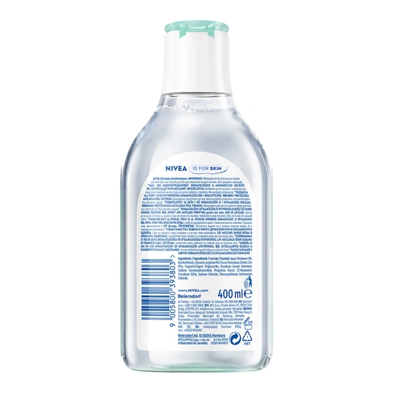 Kliknij na zdjęcie, aby je powiększyć NIVEA REINIGENDES MIZELLENWASSER FÜR GESICHT 400ML