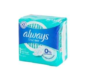 Always Free Day Slipeinlagen mit Flügeln 1 Normal 9 Stück